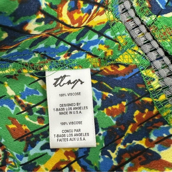 TBAGS LOS ANGELES Sleeves Viscose Tunic Blouse Size M - Picture 9 of 10